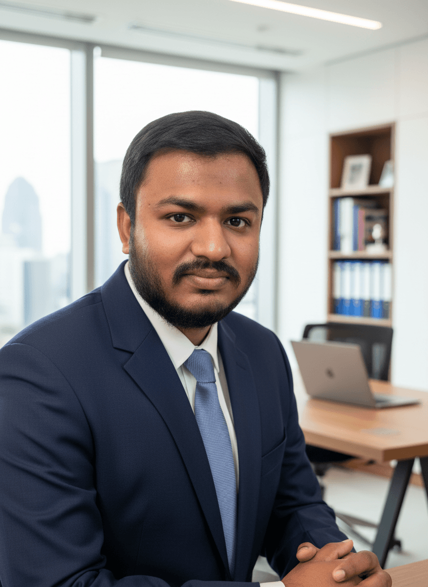 Professional Corporate Portrait in Suit & Tie