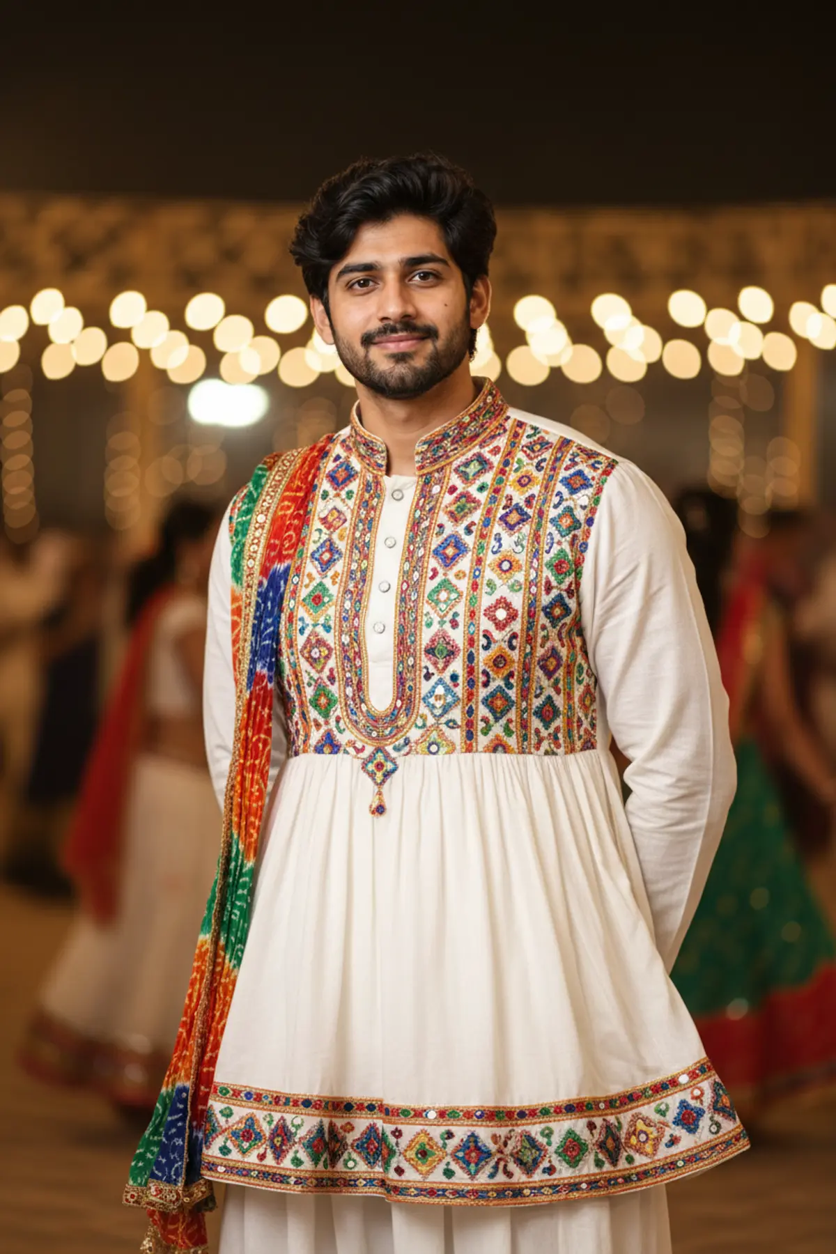 Garba Night Kediyu Portrait AI photo by Hito